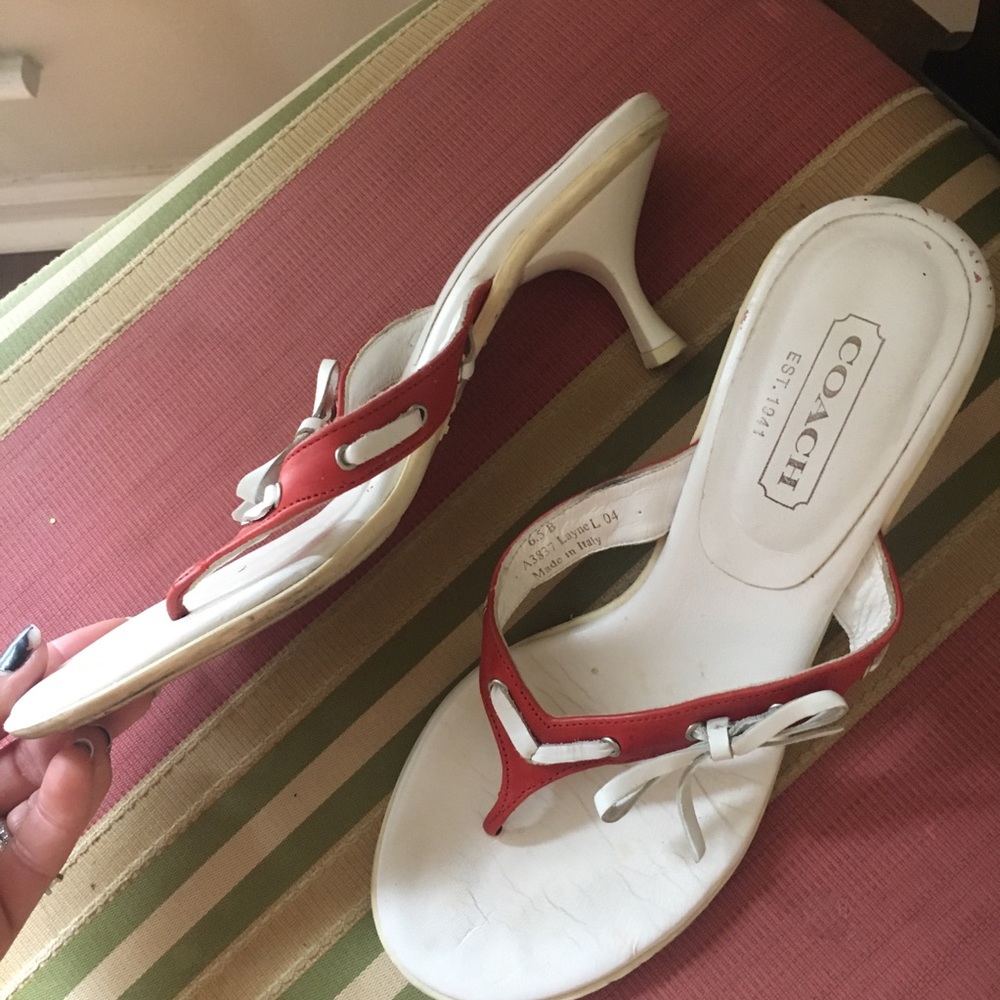 Coach sandals
